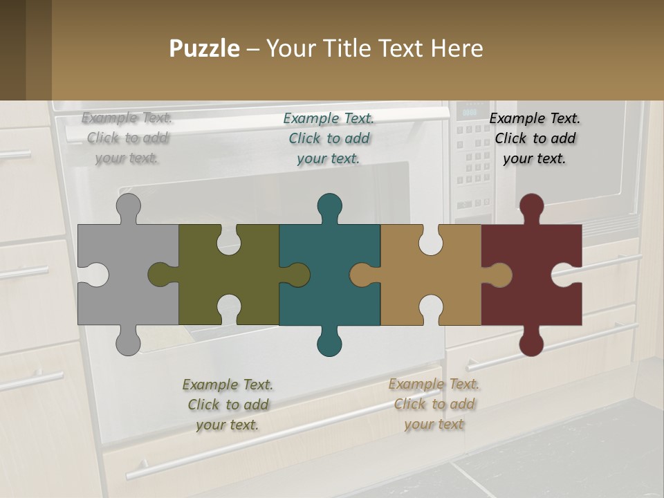 Kitchen Oven PowerPoint Template