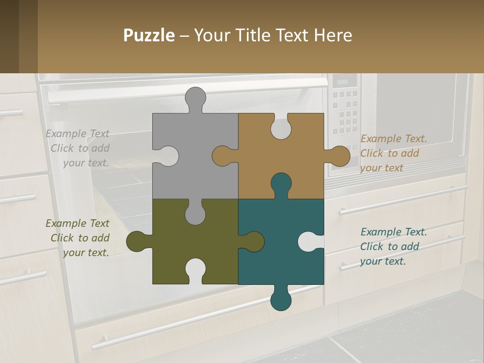 Kitchen Oven PowerPoint Template