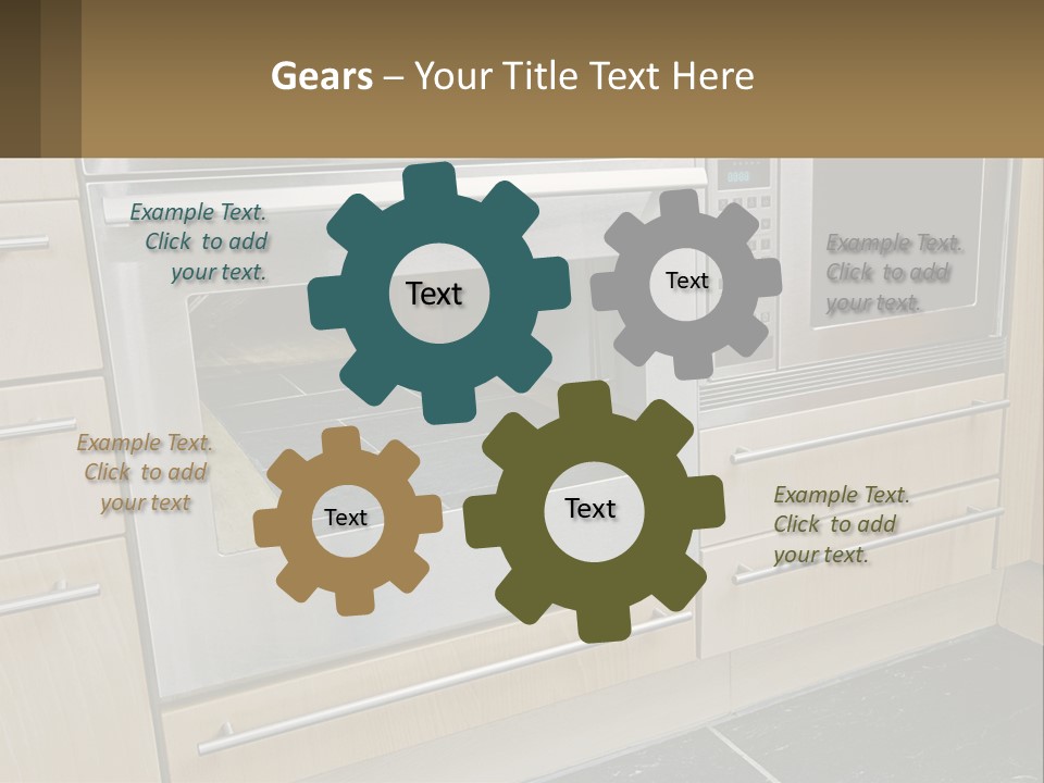 Kitchen Oven PowerPoint Template