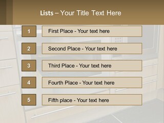 Kitchen Oven PowerPoint Template