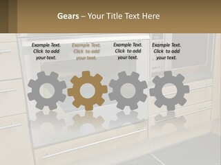 Kitchen Oven PowerPoint Template