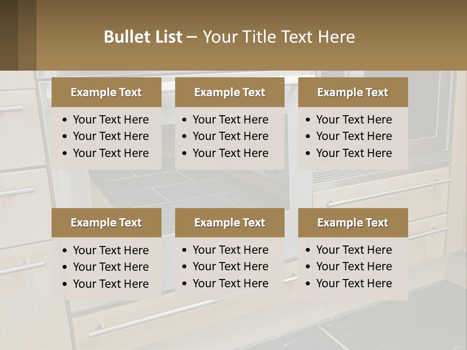 Kitchen Oven PowerPoint Template