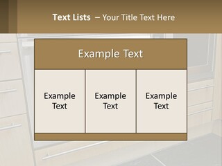 Kitchen Oven PowerPoint Template