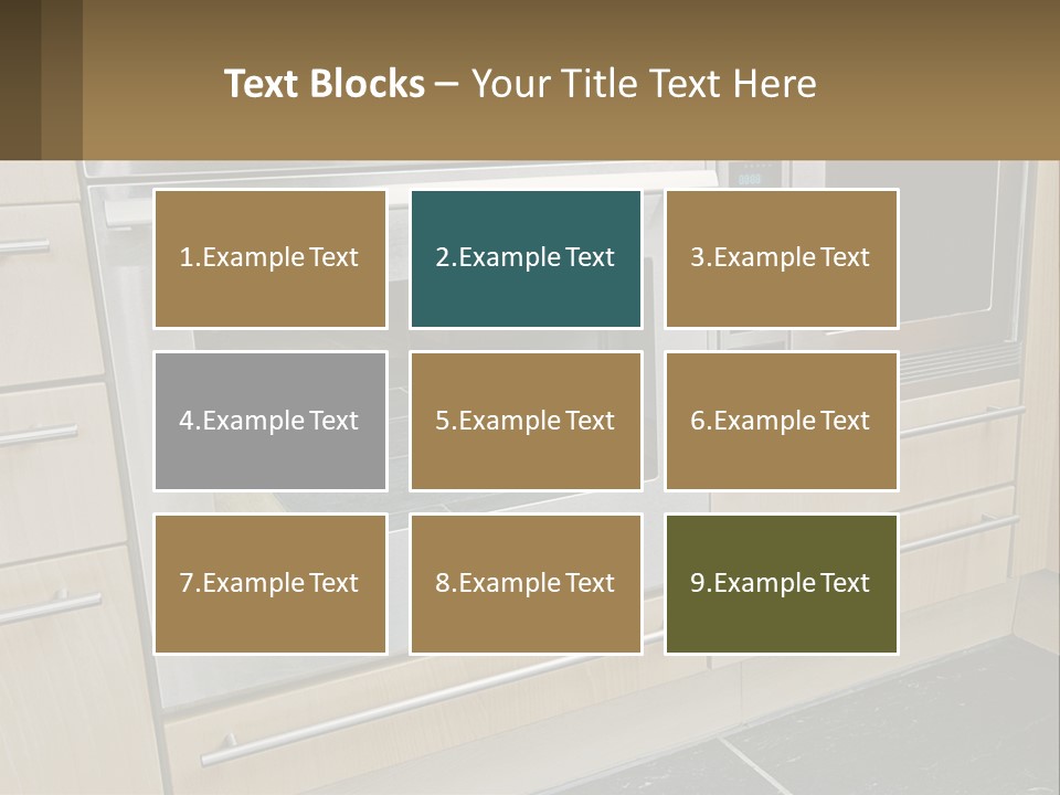 Kitchen Oven PowerPoint Template