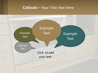 Kitchen Oven PowerPoint Template