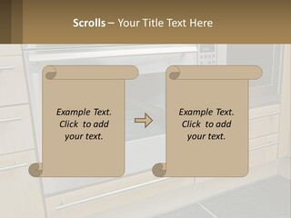 Kitchen Oven PowerPoint Template