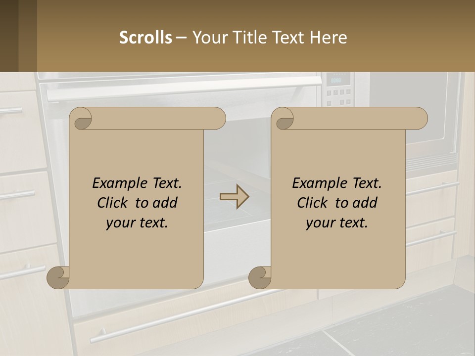 Kitchen Oven PowerPoint Template