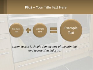 Kitchen Oven PowerPoint Template