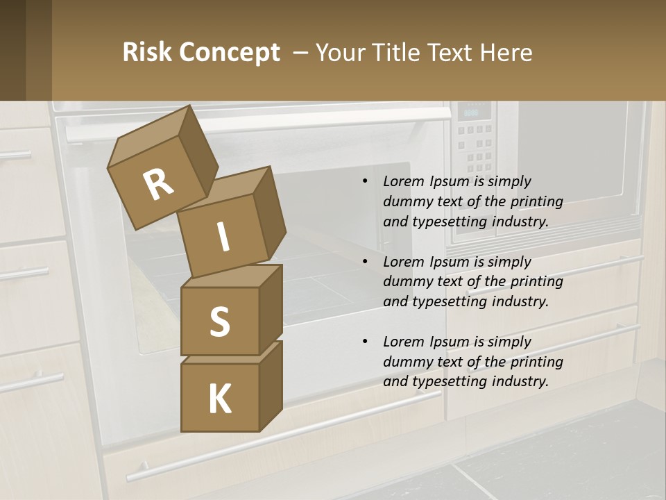 Kitchen Oven PowerPoint Template