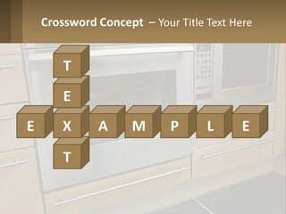 Kitchen Oven PowerPoint Template