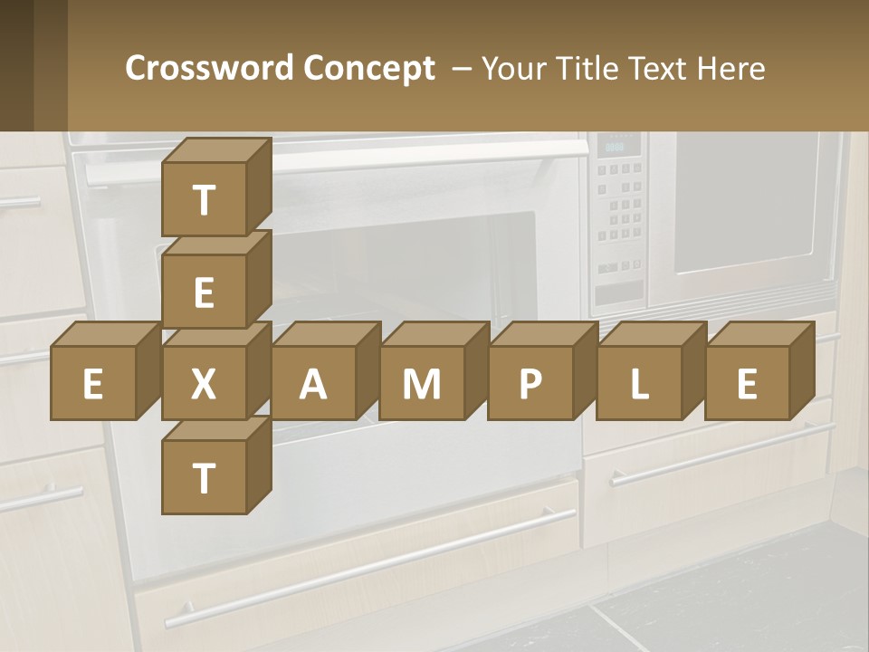 Kitchen Oven PowerPoint Template