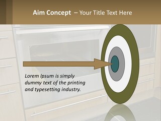 Kitchen Oven PowerPoint Template