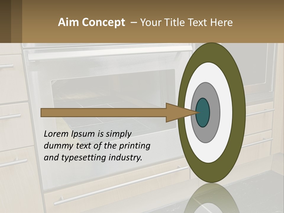 Kitchen Oven PowerPoint Template