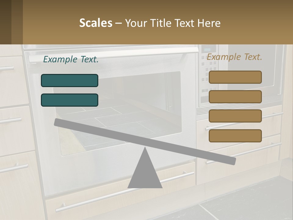 Kitchen Oven PowerPoint Template