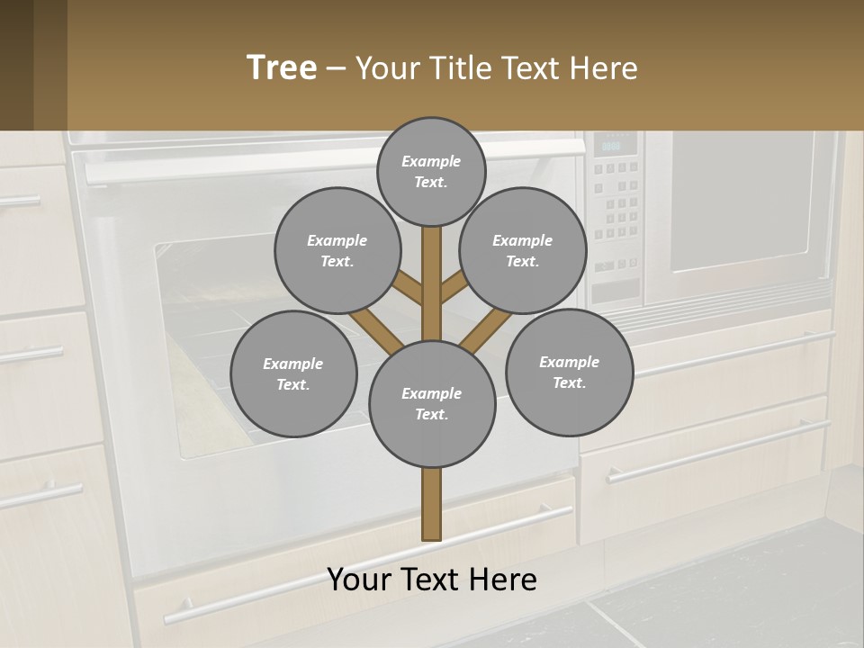 Kitchen Oven PowerPoint Template