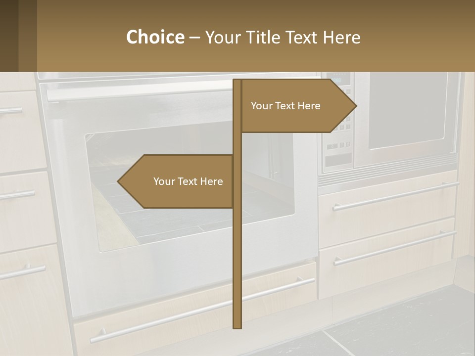 Kitchen Oven PowerPoint Template