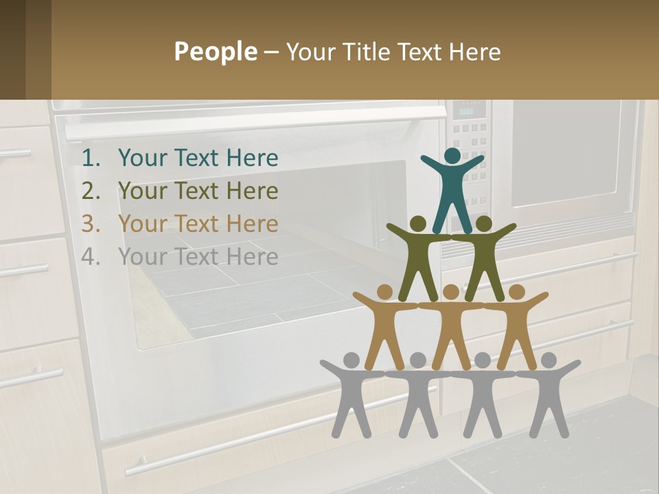 Kitchen Oven PowerPoint Template
