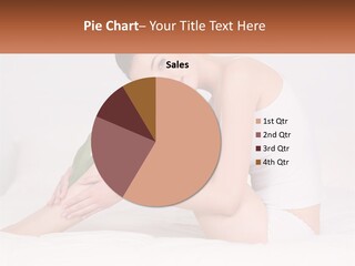 Epilation Of The Girl's Legs PowerPoint Template