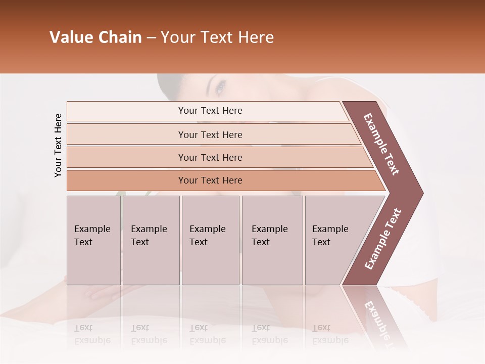 Epilation Of The Girl's Legs PowerPoint Template