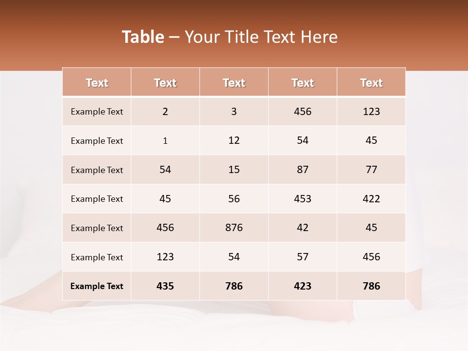 Epilation Of The Girl's Legs PowerPoint Template