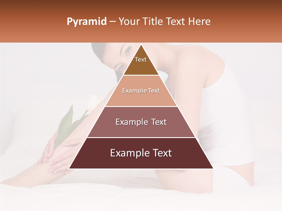 Epilation Of The Girl's Legs PowerPoint Template