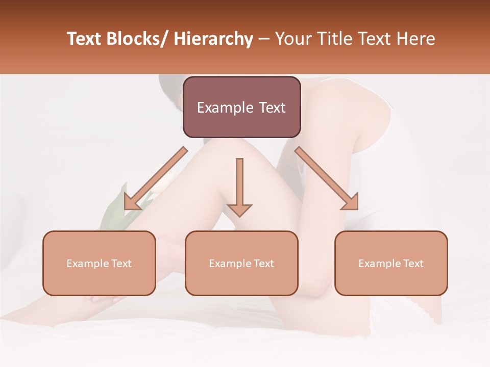 Epilation Of The Girl's Legs PowerPoint Template