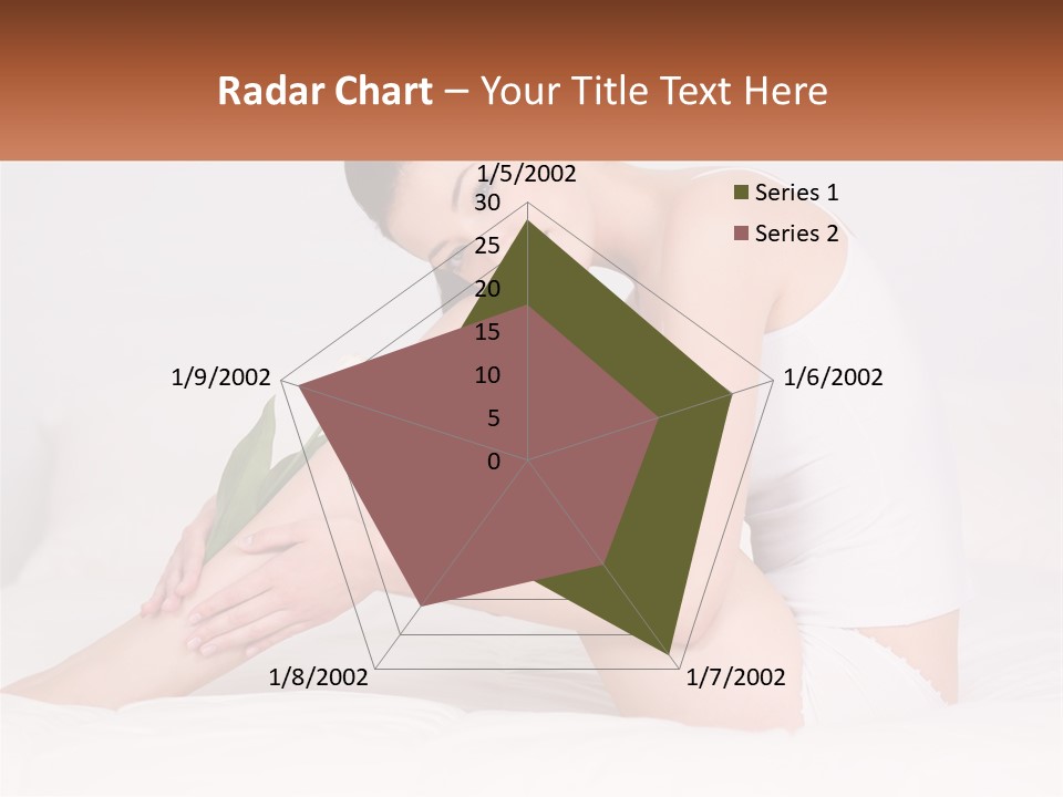 Epilation Of The Girl's Legs PowerPoint Template
