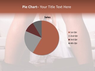 The Bride Laughs At Her Husband PowerPoint Template