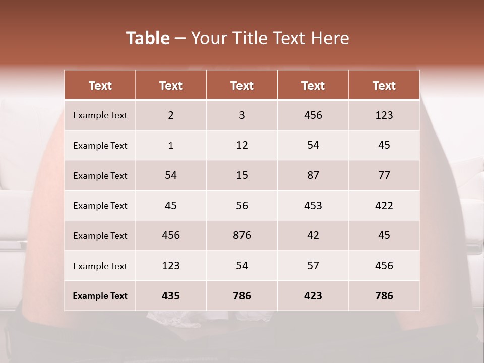 The Bride Laughs At Her Husband PowerPoint Template