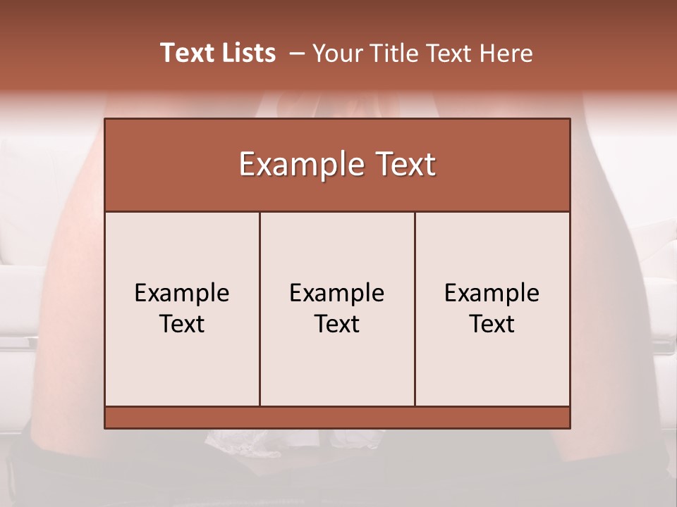 The Bride Laughs At Her Husband PowerPoint Template