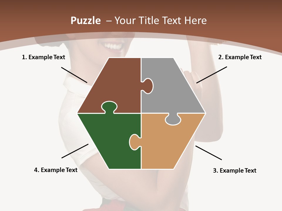 Girl Chef PowerPoint Template