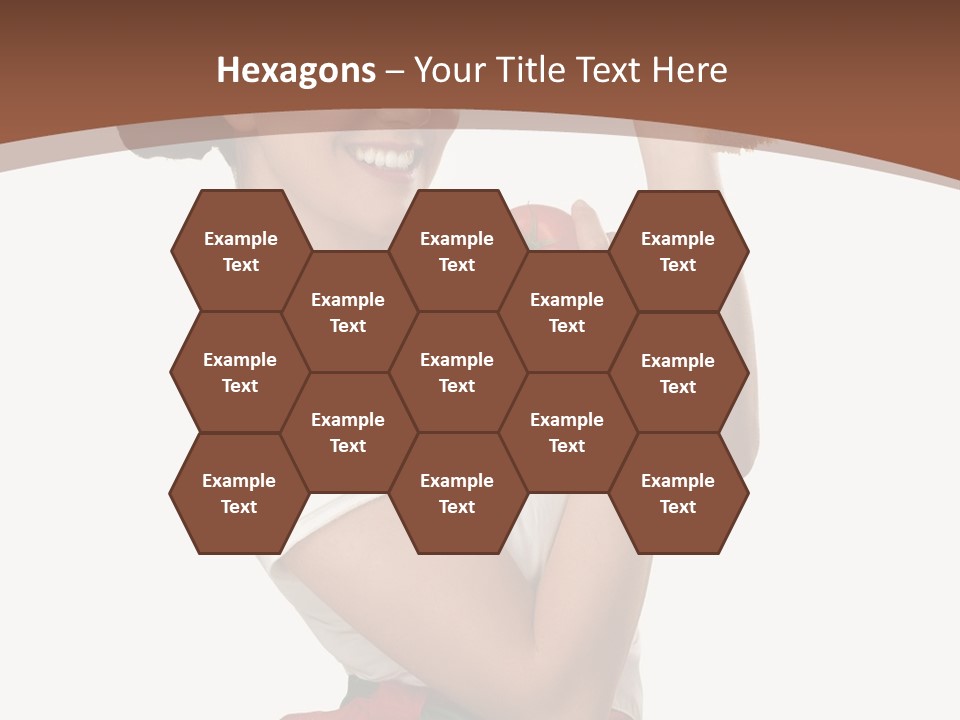 Girl Chef PowerPoint Template