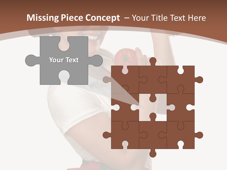 Girl Chef PowerPoint Template