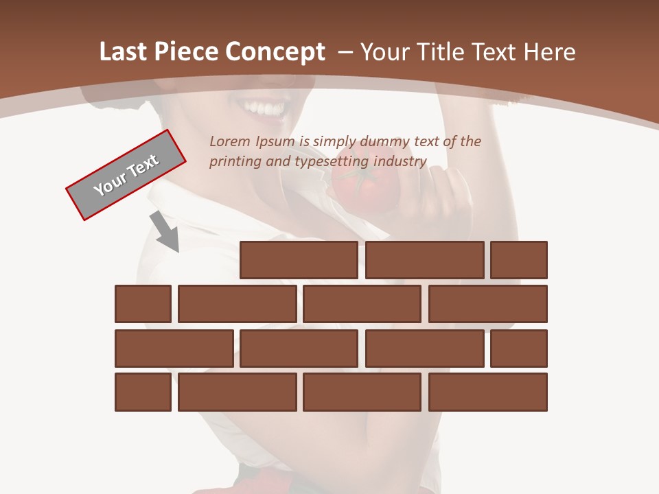 Girl Chef PowerPoint Template