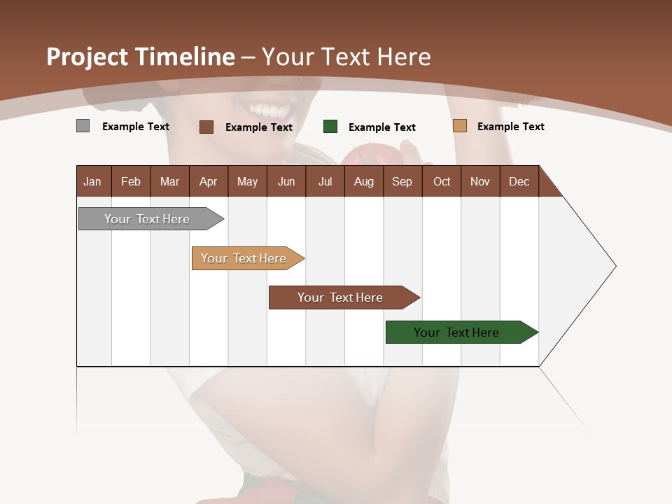 Girl Chef PowerPoint Template