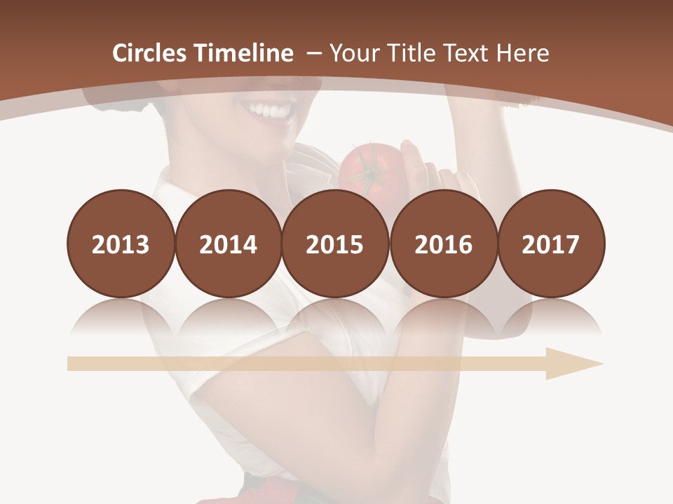 Girl Chef PowerPoint Template