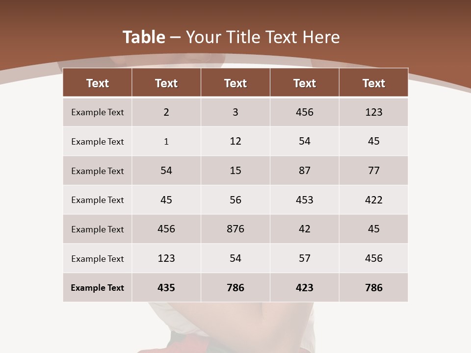 Girl Chef PowerPoint Template