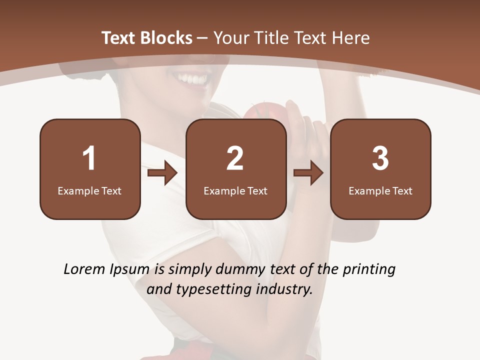 Girl Chef PowerPoint Template