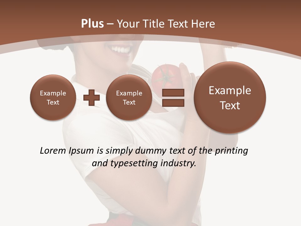 Girl Chef PowerPoint Template