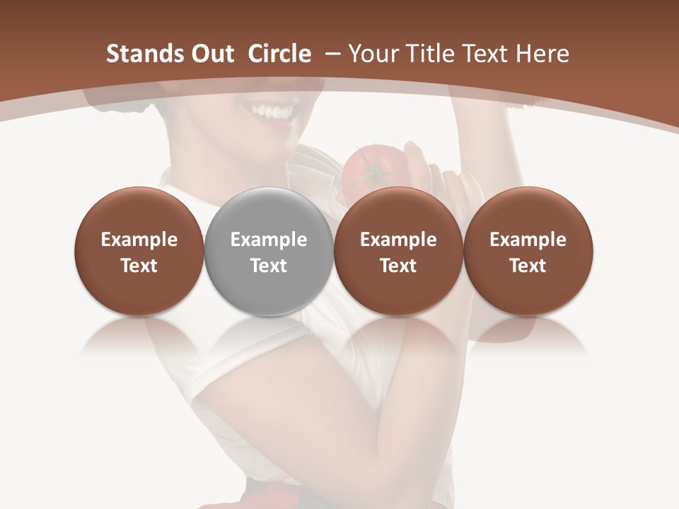 Girl Chef PowerPoint Template