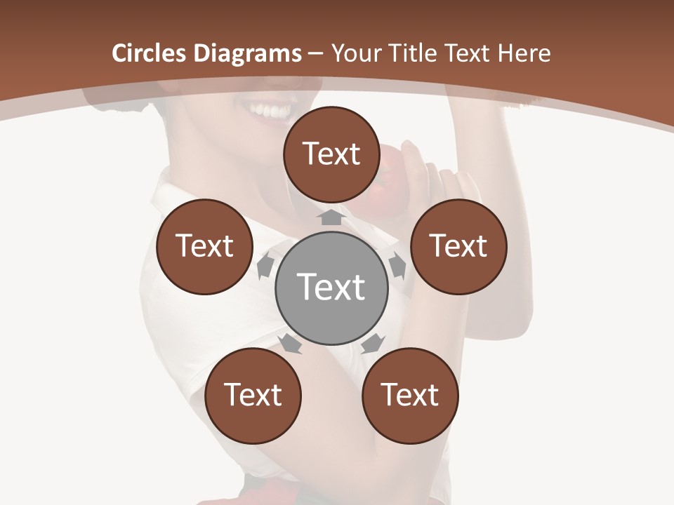 Girl Chef PowerPoint Template