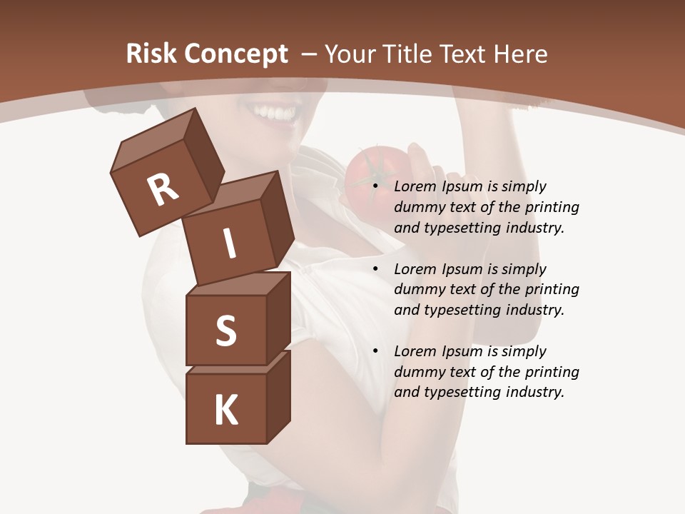 Girl Chef PowerPoint Template