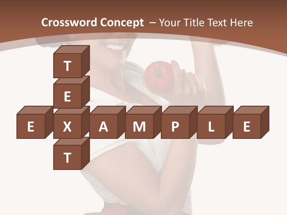 Girl Chef PowerPoint Template