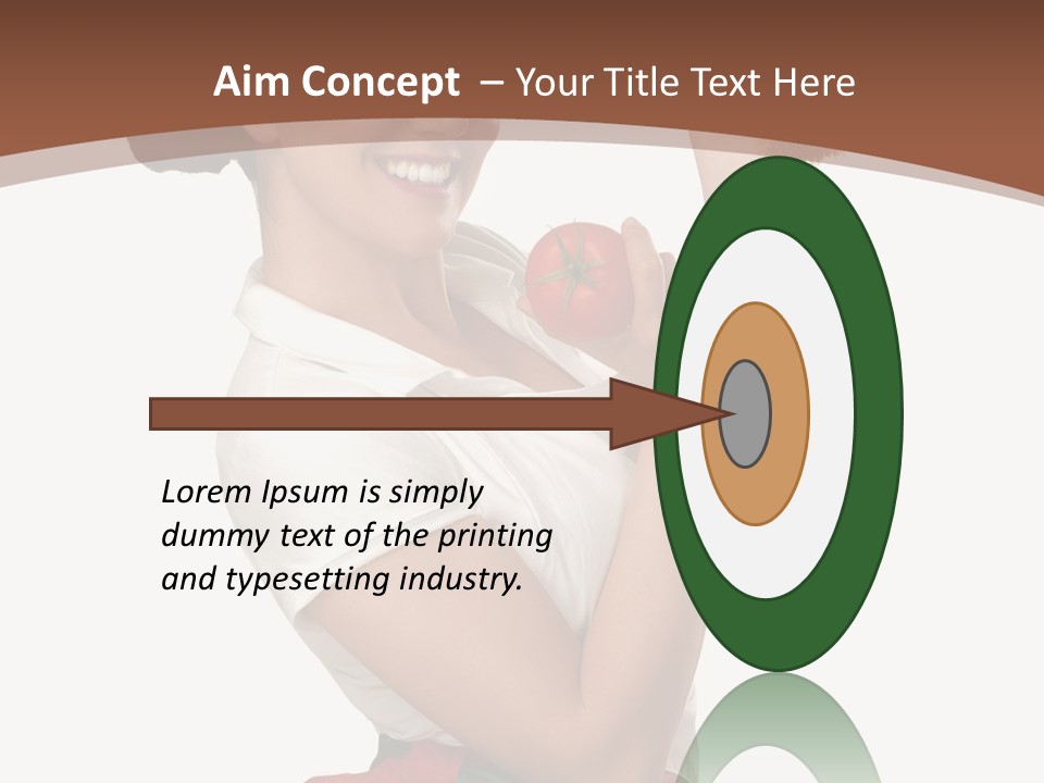 Girl Chef PowerPoint Template