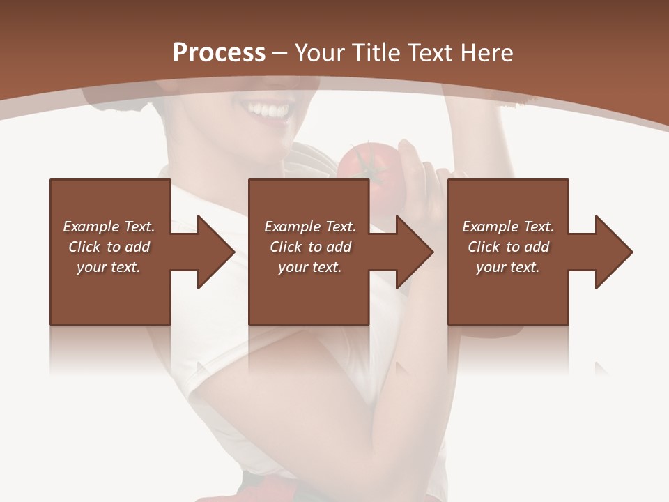 Girl Chef PowerPoint Template