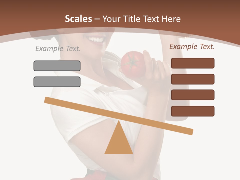 Girl Chef PowerPoint Template