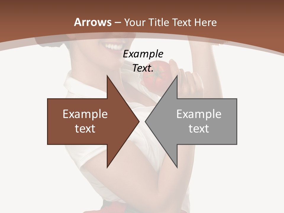 Girl Chef PowerPoint Template