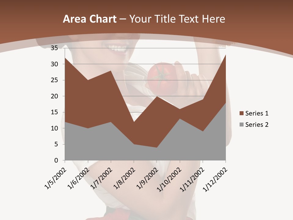 Girl Chef PowerPoint Template