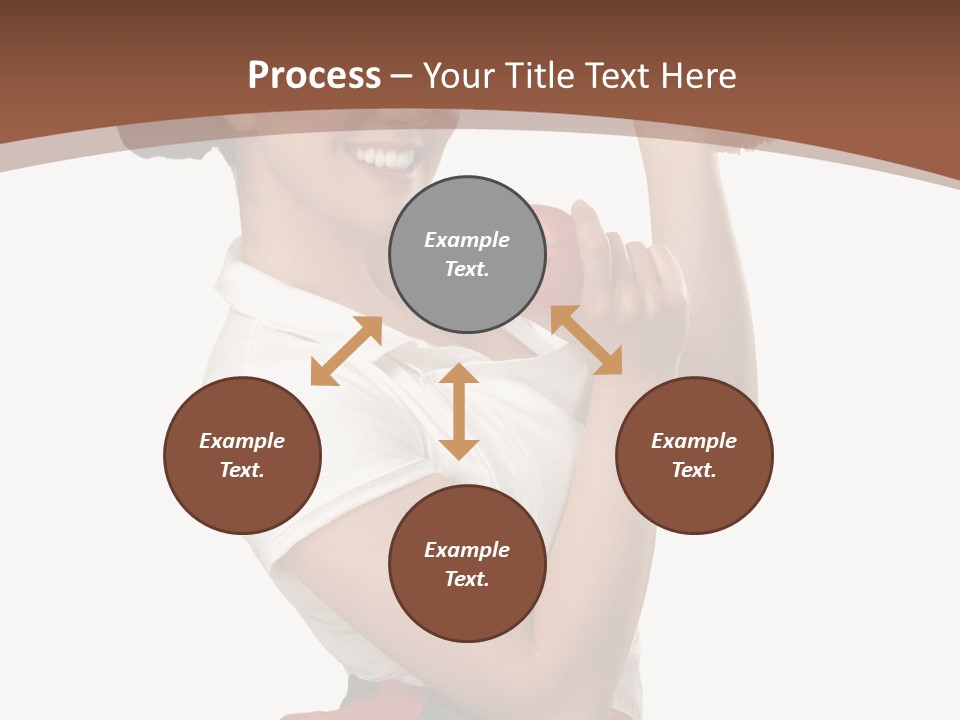 Girl Chef PowerPoint Template