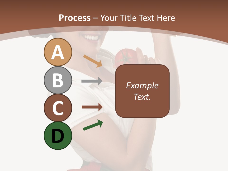 Girl Chef PowerPoint Template